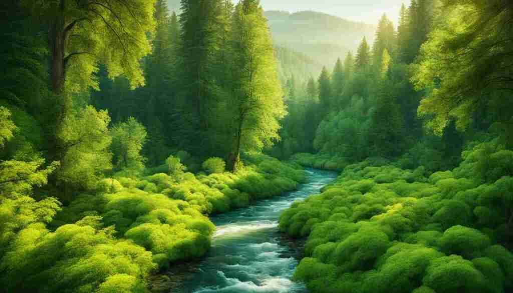 Primary producers, such as trees, bushes, and algae, all contribute to an ecosystem's health Primary producers, such as trees, bushes, and algae, all contribute to an ecosystem's health