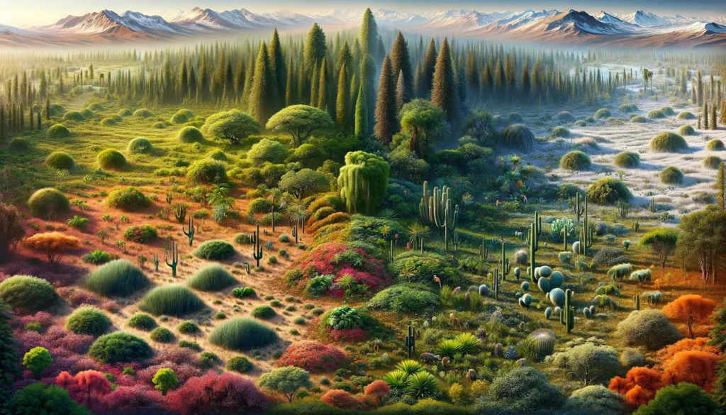 Primary producers in different biomes Primary producers in different biomes