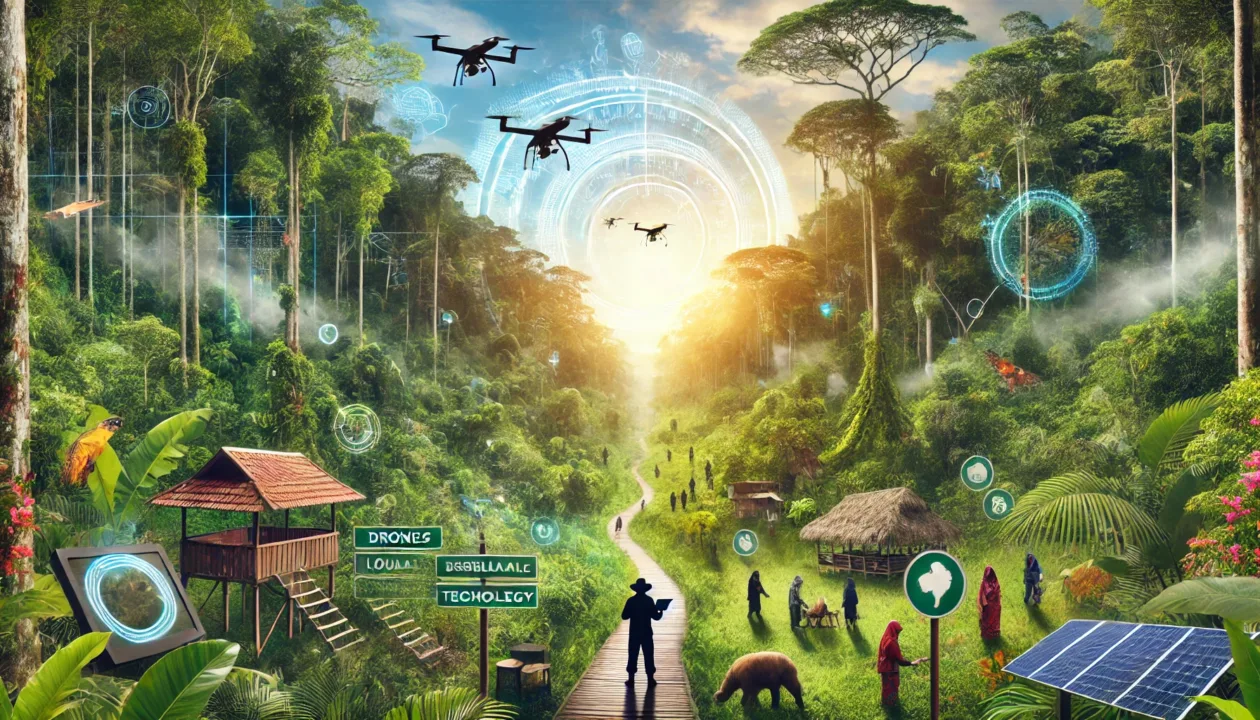The future of rainforest habitats combing technology and conservation efforts The future of rainforest habitats combing technology and conservation efforts