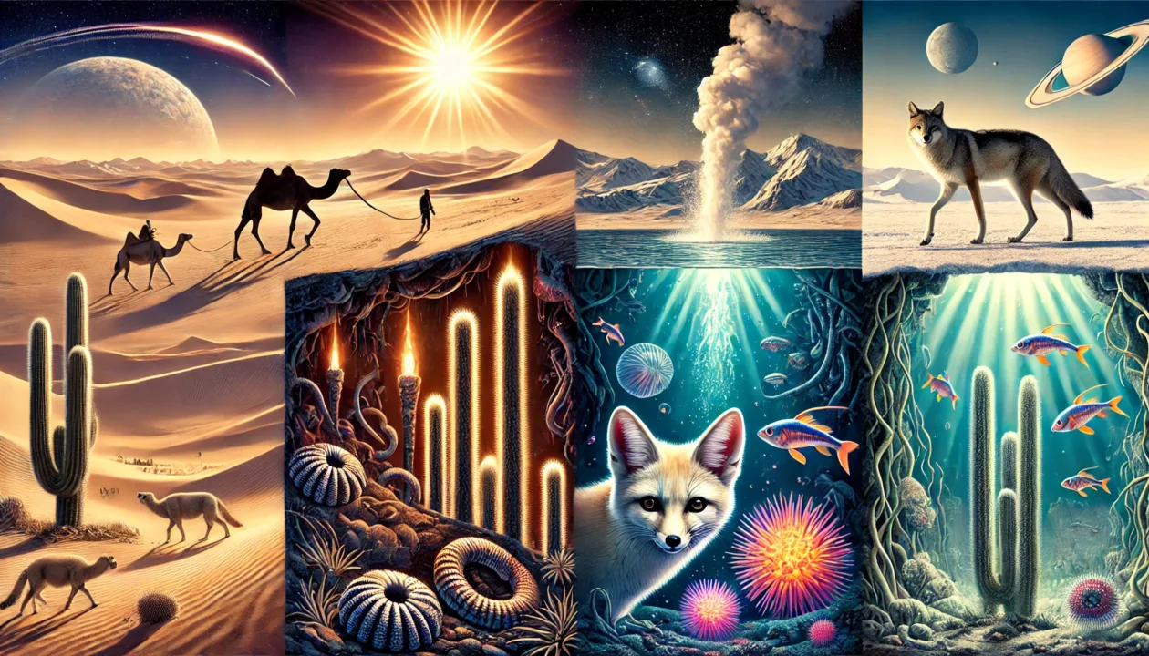 Abiotic adaptation in different ecosystems